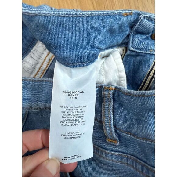 Closed Denim Baker Jeans Size 26 - Picture 6 of 11